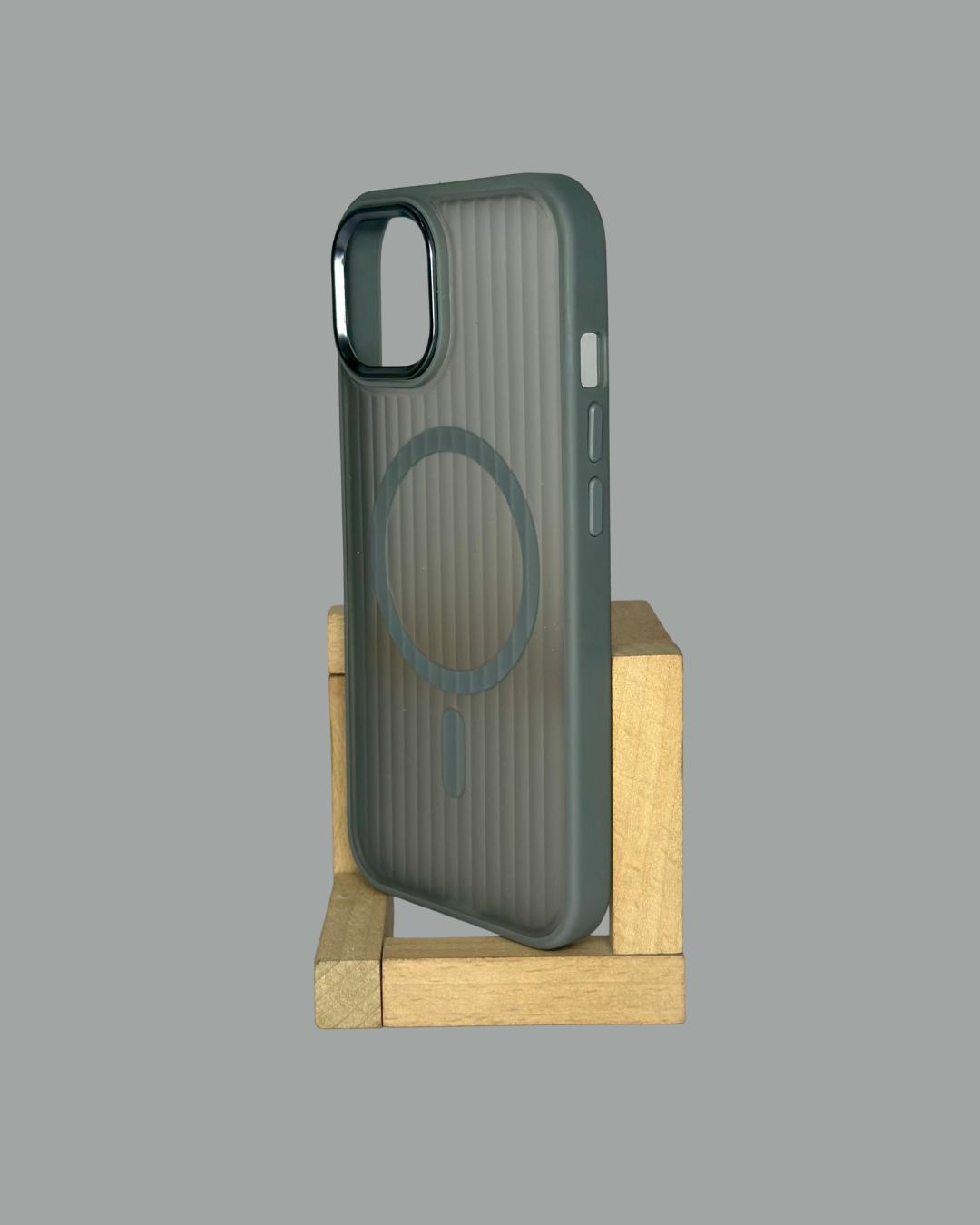 Frosted Semi Translucent Lining Design- MagSafe Compatible for iPhones