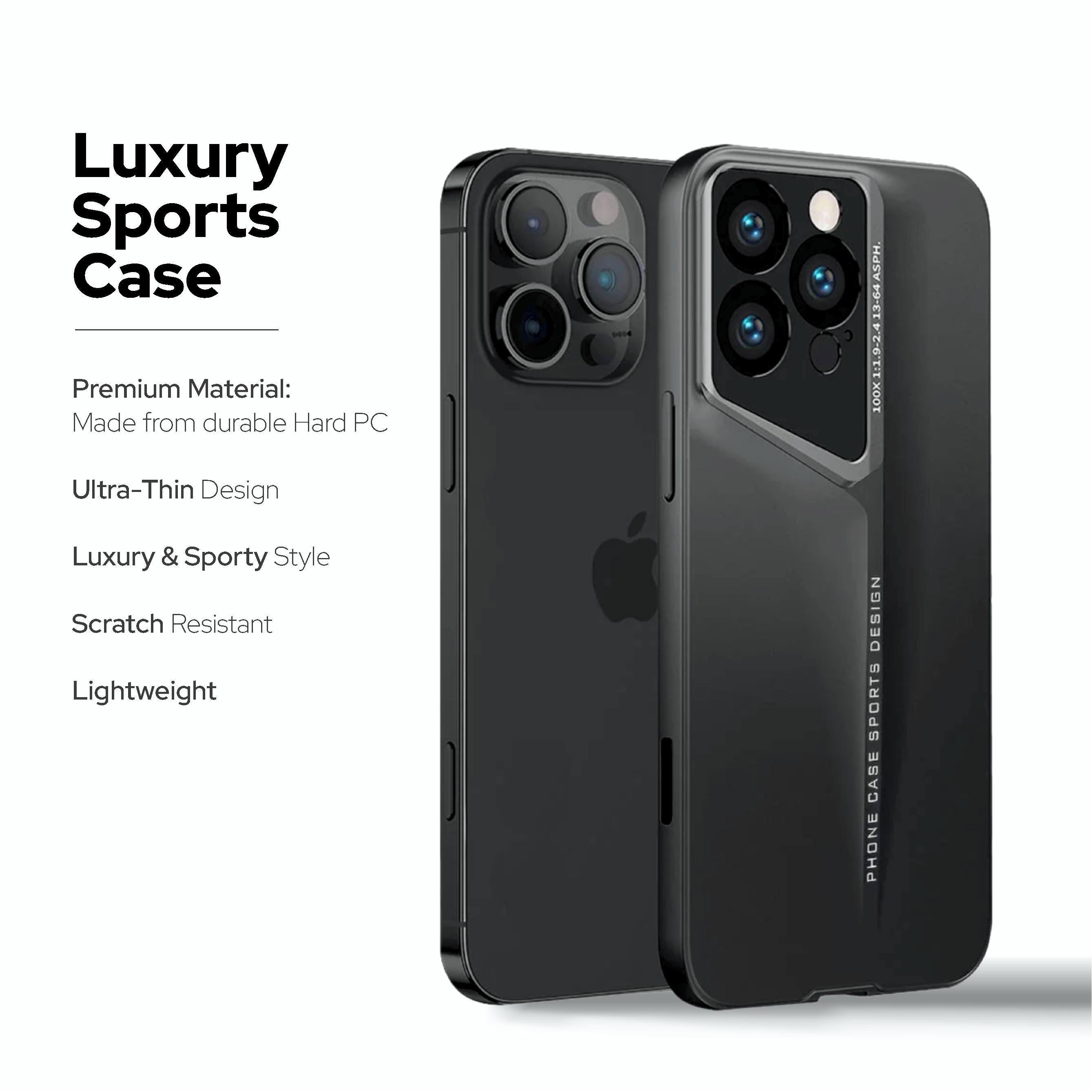 iPhone 16 Series : Luxury Sports Case