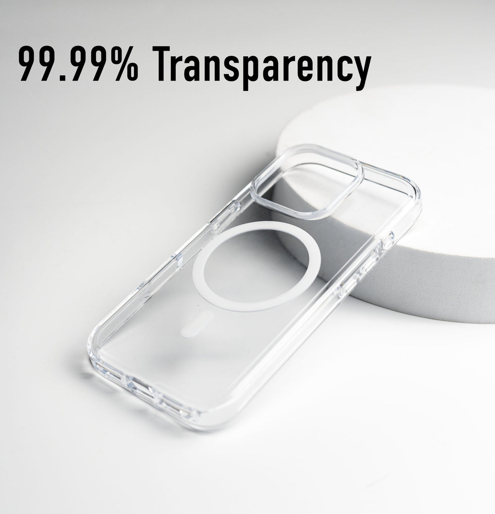 Transparent iPhone case