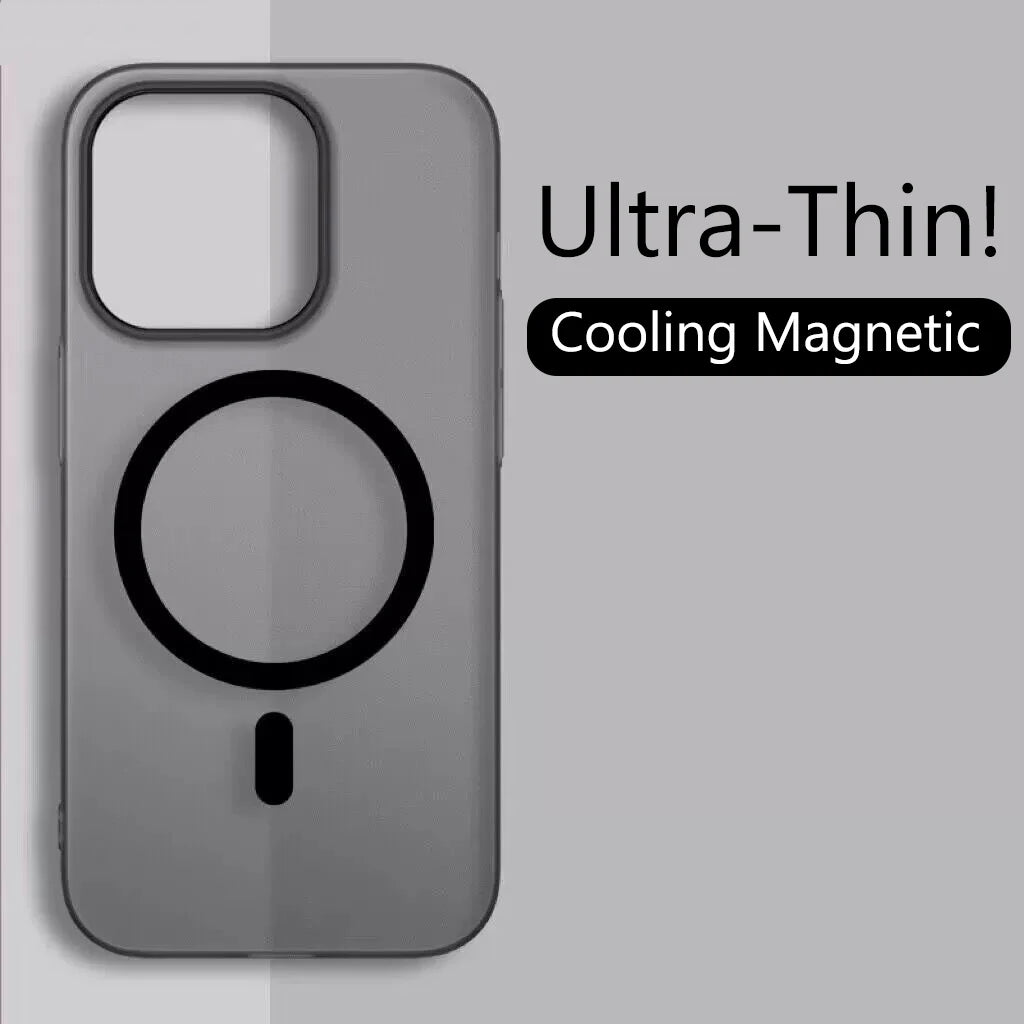 iPhone 16 Series Cover: Matte Finish MagSafe Protective Case