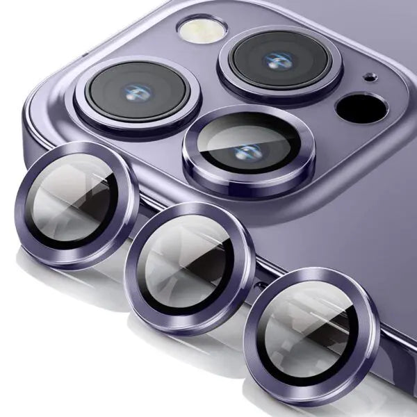 iPhone 14 Pro & Pro Max Series 3D Metal Camera Ring Lens Protector