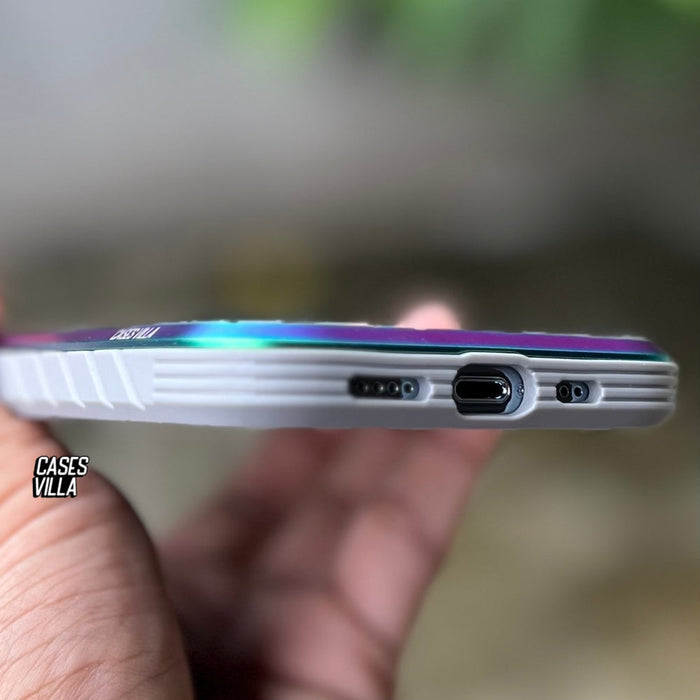 iPhone 14 Series- Iridescent Defence Shield Metal Cover | Military Grade Protection