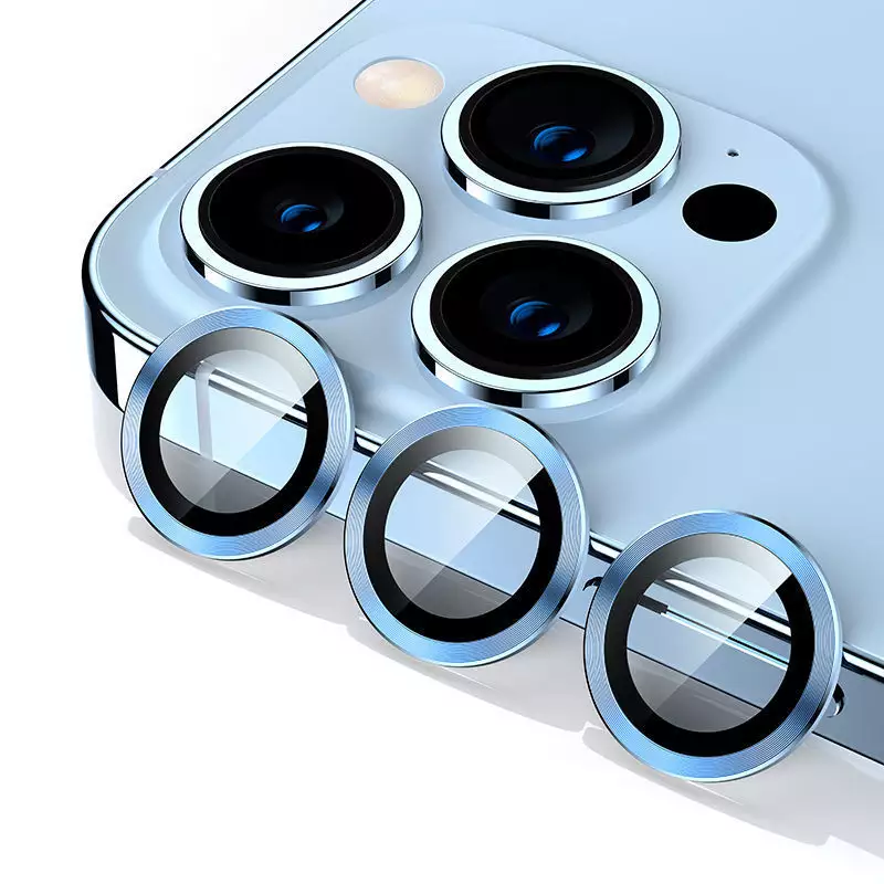 iPhone 14 Pro & Pro Max Series 3D Metal Camera Ring Lens Protector