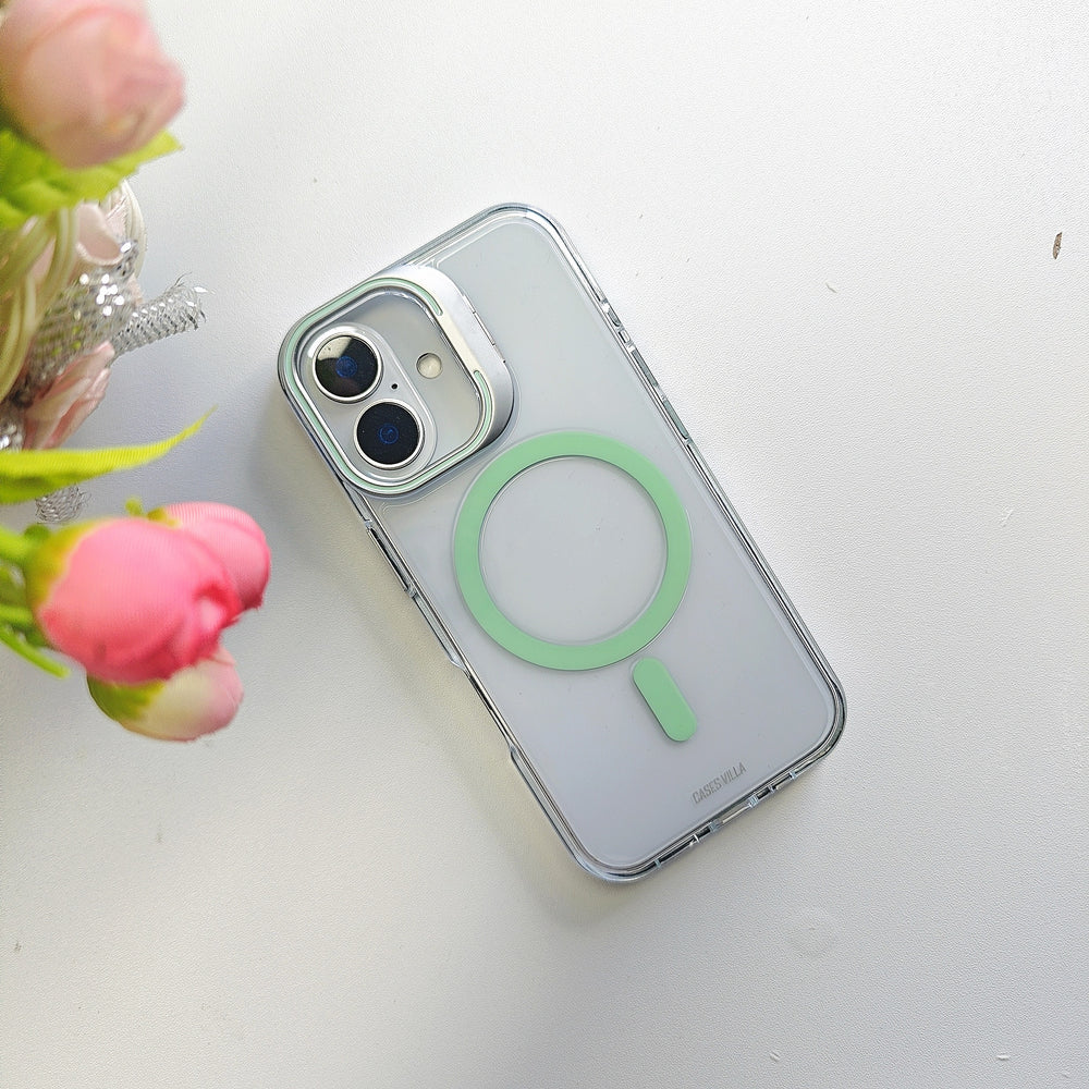 iPhone 16 Series: Camera Kickstand Anti-Yellow MagSafe Case