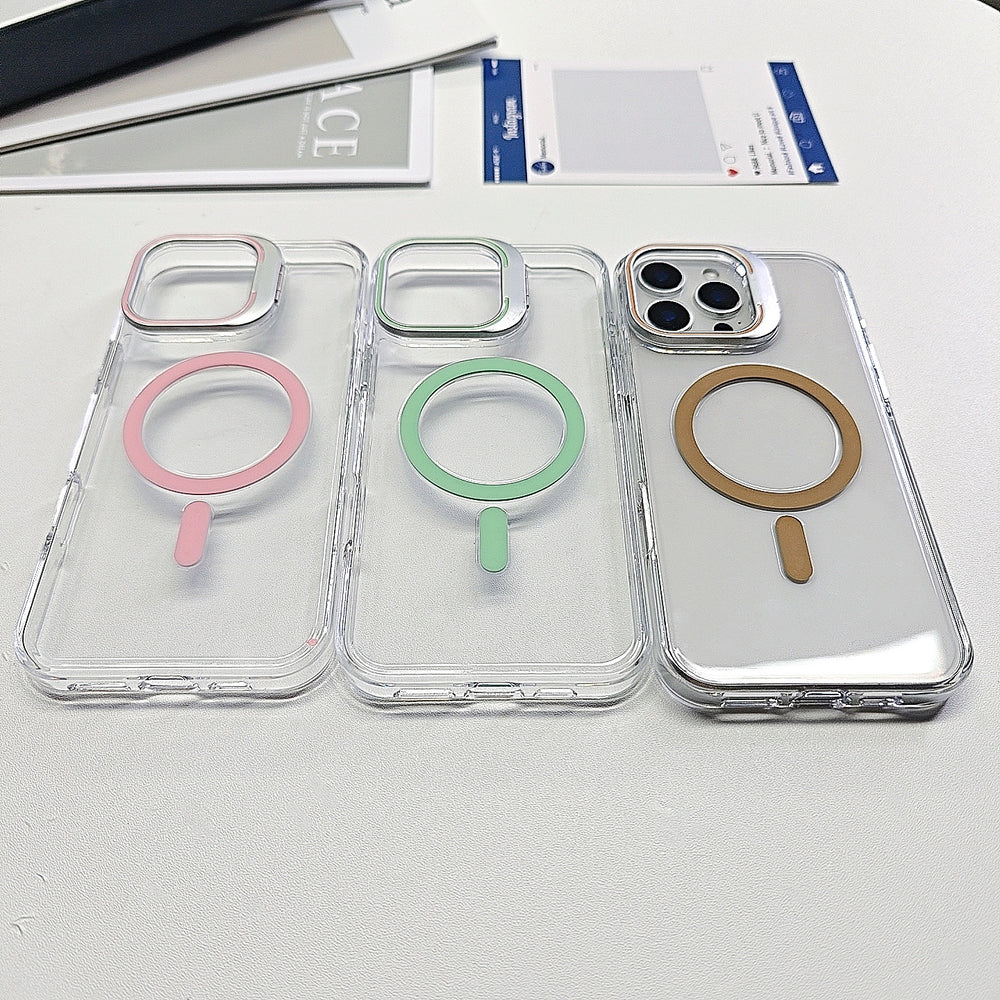iPhone 16 Series: Camera Kickstand Anti-Yellow MagSafe Case