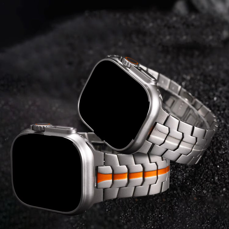 Titanium Dual Color Strap For Apple iWatch 49 MM Series Ultra/Ultra 2