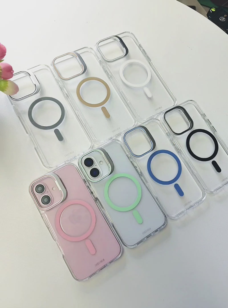 iPhone 16 Series: Camera Kickstand Anti-Yellow MagSafe Case