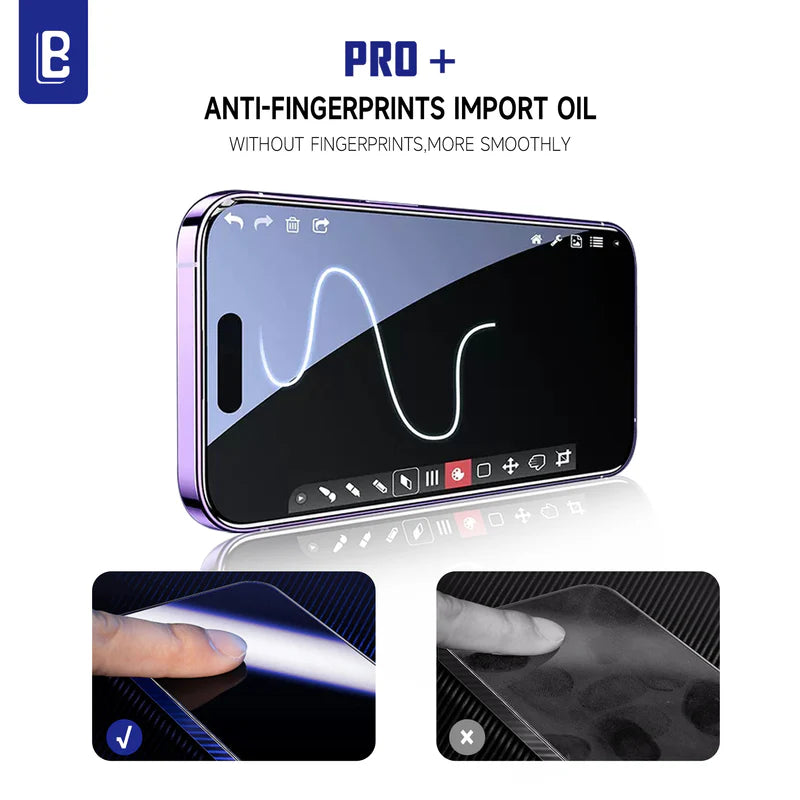 iPhone 16 and 15 Series: 5D Screen Protector, Anti Scratch, with Easy to Apply Dust Free Box