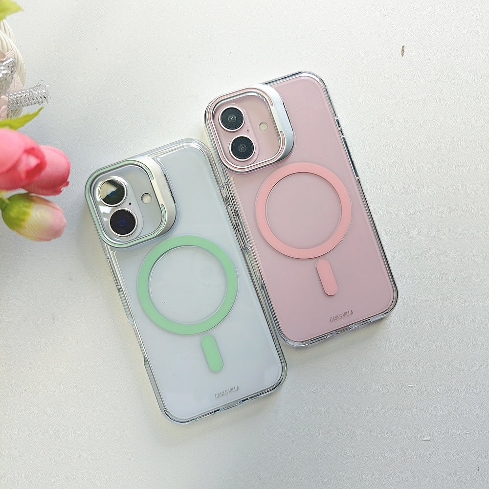 iPhone 16 Series: Camera Kickstand Anti-Yellow MagSafe Case