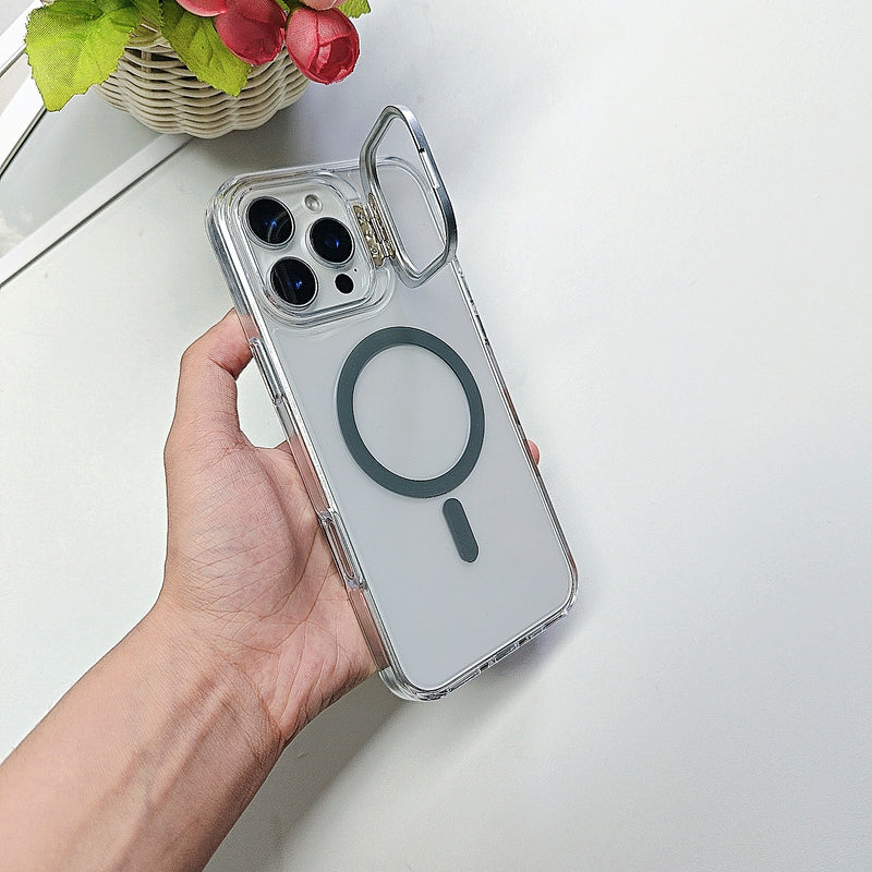 iPhone 16 Series: Camera Kickstand Anti-Yellow MagSafe Case