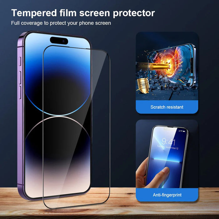 iPhone Super Strong & Easy to Apply Full Curved Screen Protector