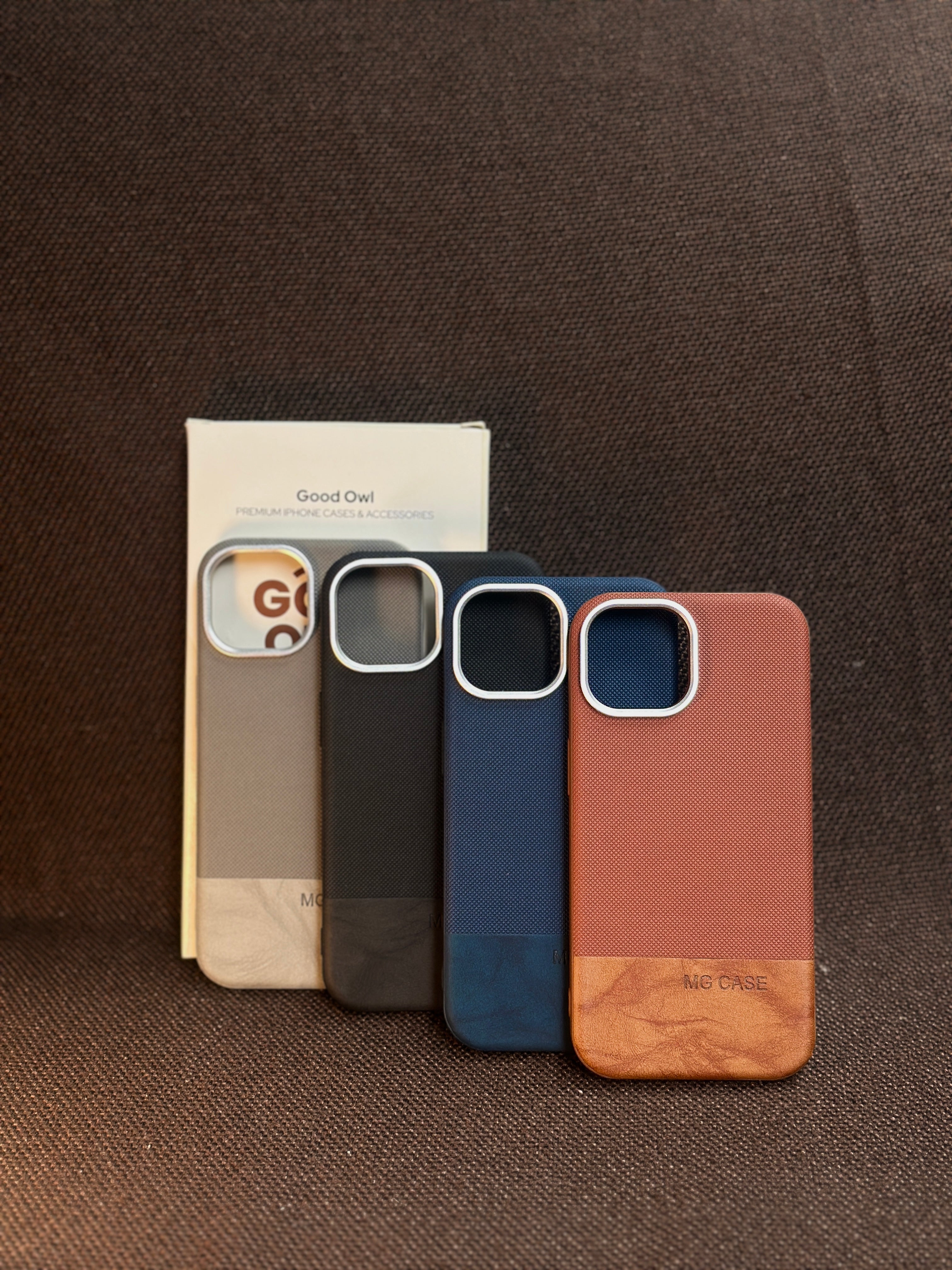 Premium Texture Case for iPhone 16 and iPhone 15 Series